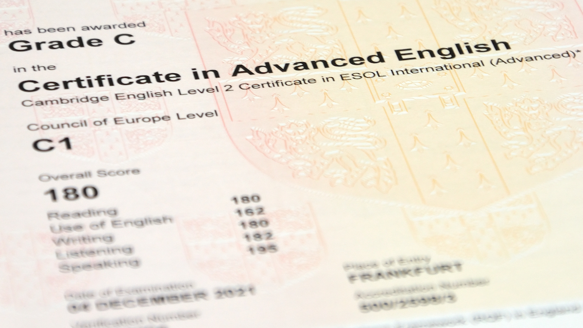 „Cambridge English“-Zertifikate an der WvO