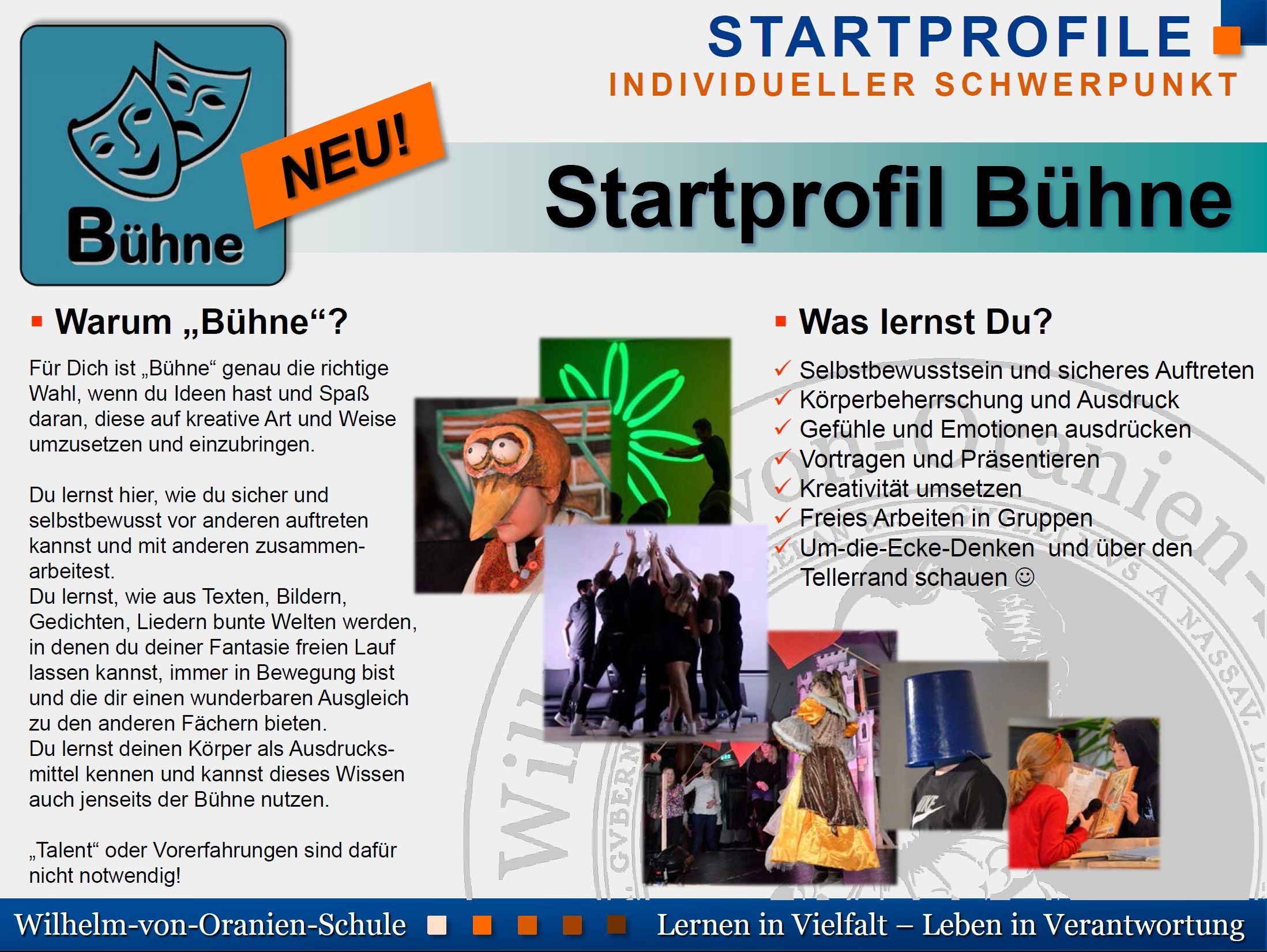 Neues Startprofil, neue iPad-Workshops, neue Lehrkräfte im Vorbereitungsdienst