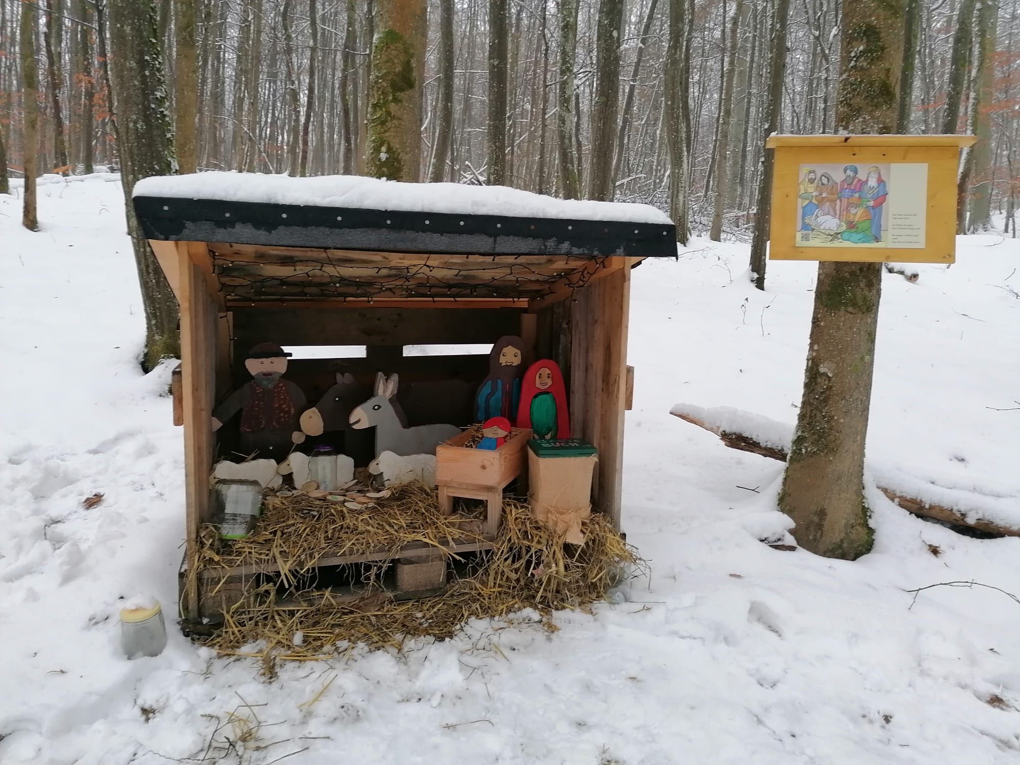 Gemeinsam unterwegs auf dem Dillenburger Weihnachtsweg