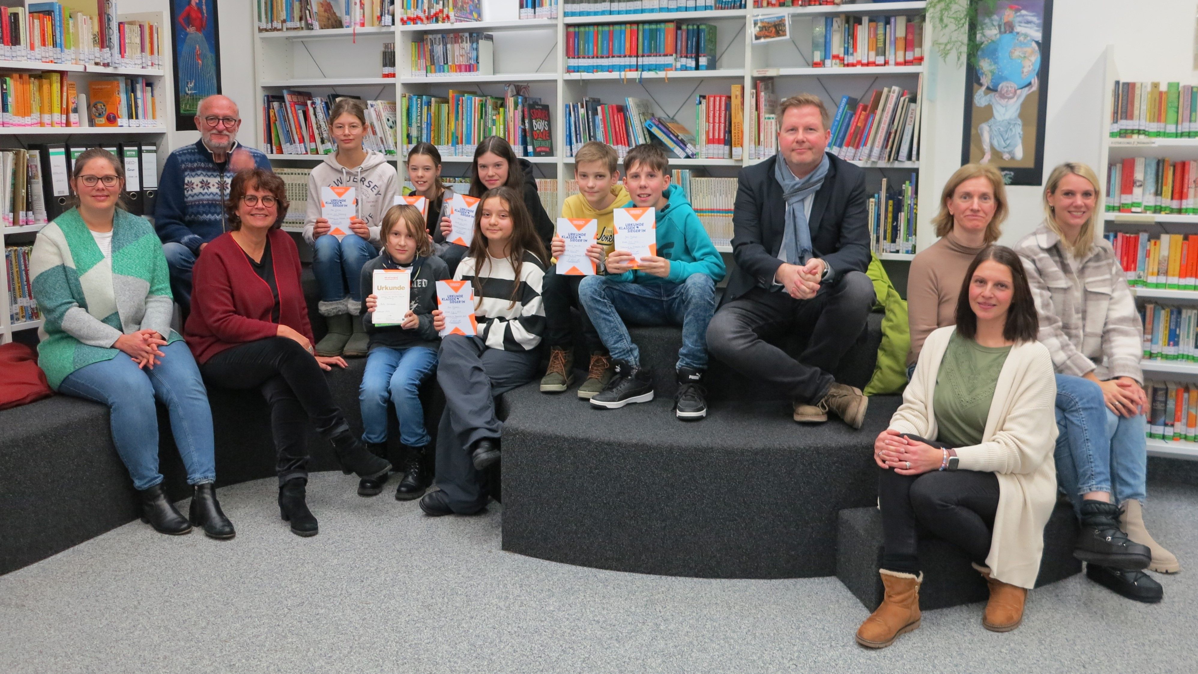 Ruth Giersbach gewinnt Vorlesewettbewerb an der Wilhelm-von-Oranien-Schule