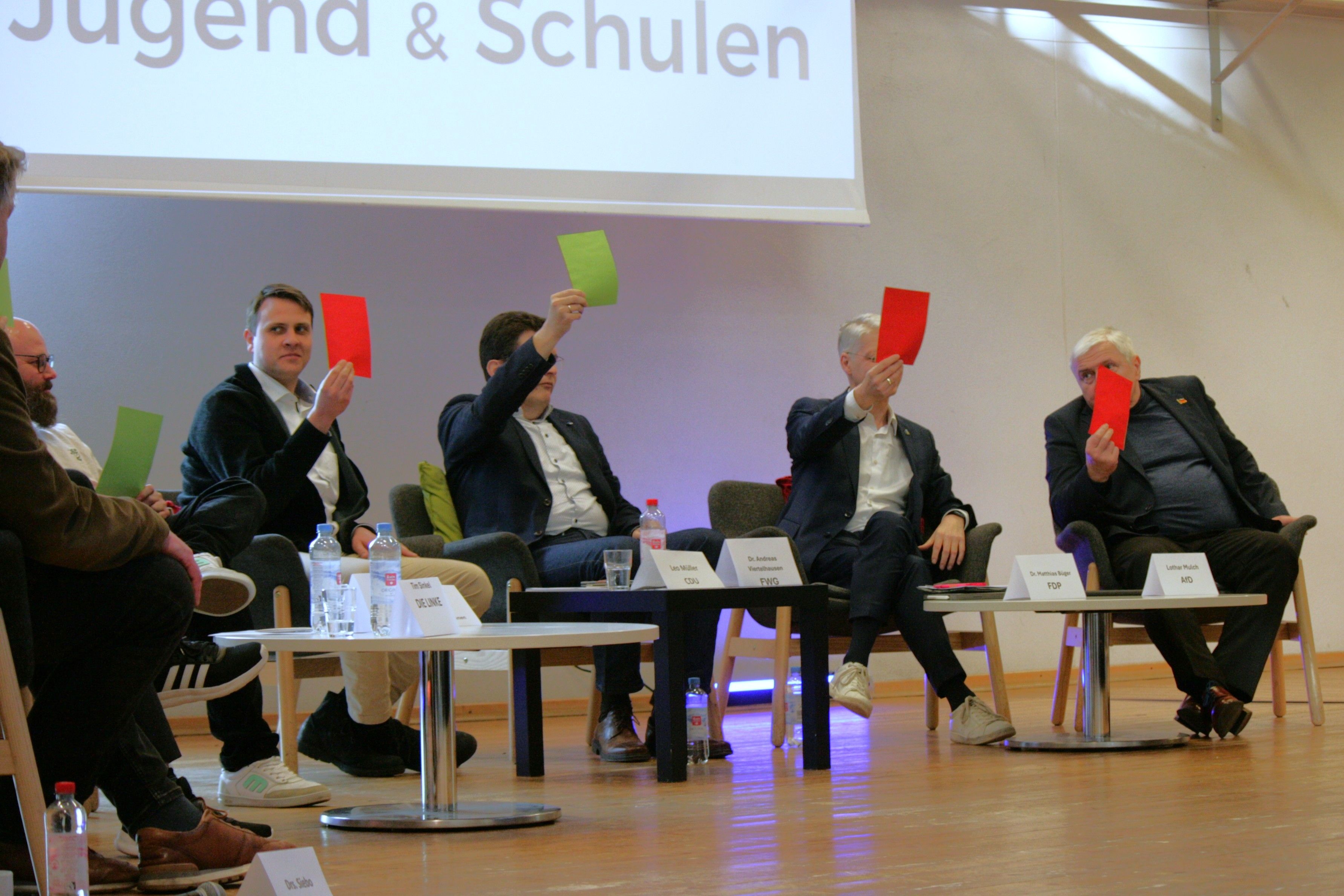 Podiumsdiskussion zur Kommunalwahl